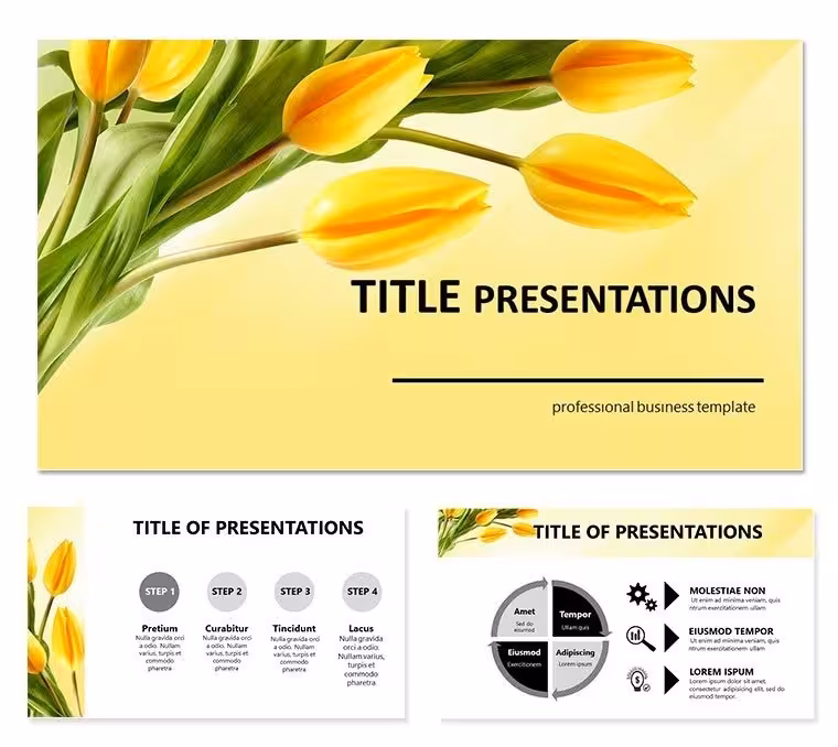 Woman day Keynote templates
