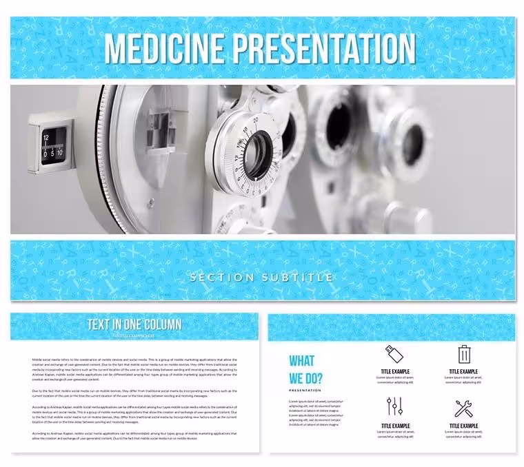 Technology Optometry Keynote Template | Presentation