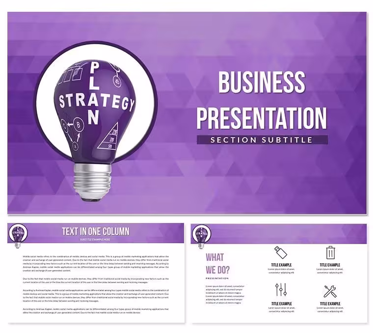 Strategic Planning Keynote Template