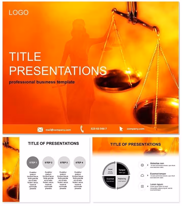 Criminal Justice Keynote Template