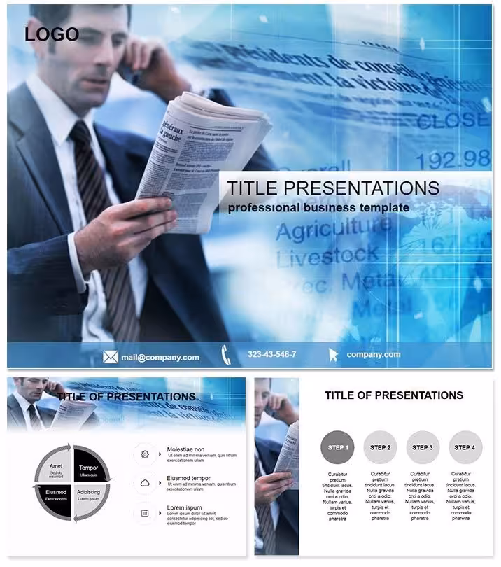 Daily News PowerPoint Template