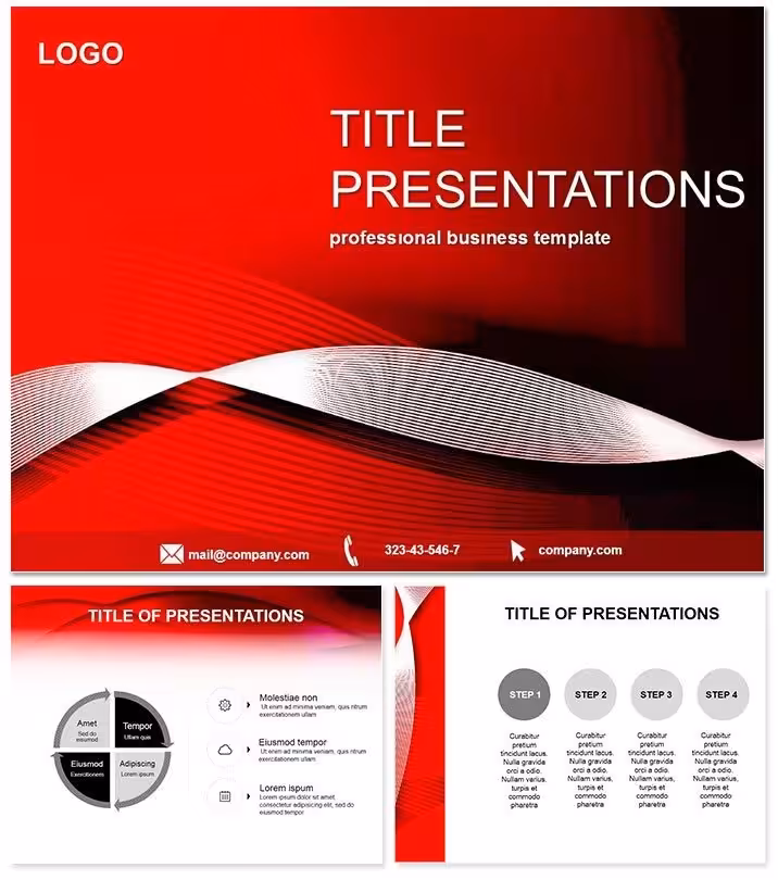 Chain Compound PowerPoint Template: Weld Ideas into Impact
