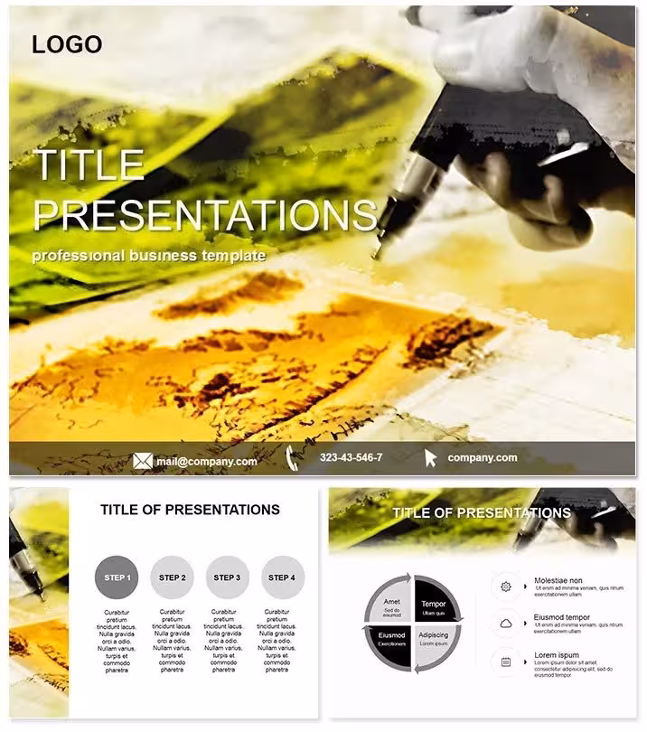 Creative Writing Keynote Template for Authors