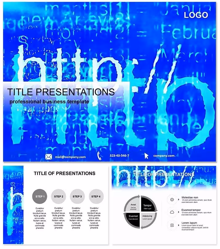 Web Search Keynote Template
