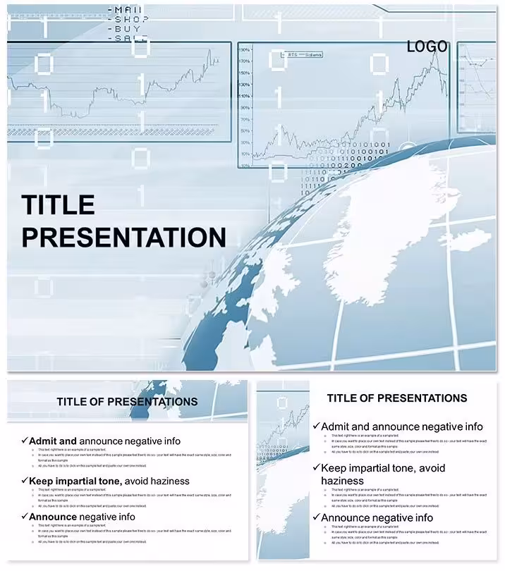 Digital World PowerPoint Template Presentation