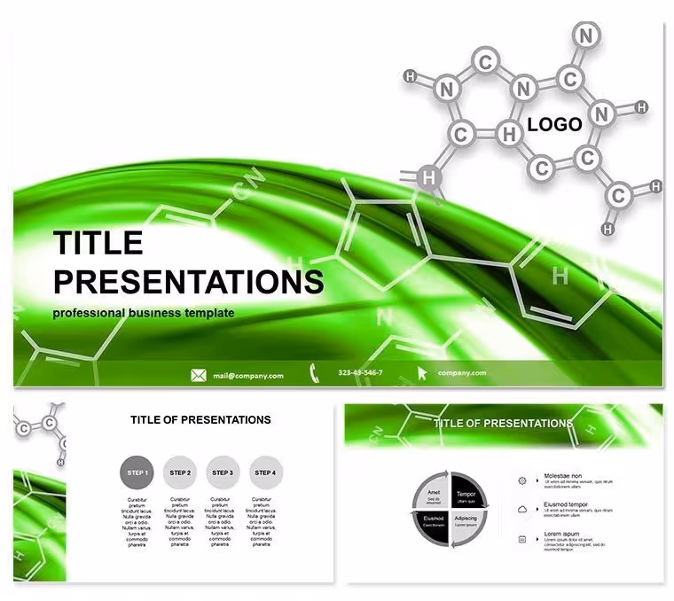 Molecular Structure Keynote Template