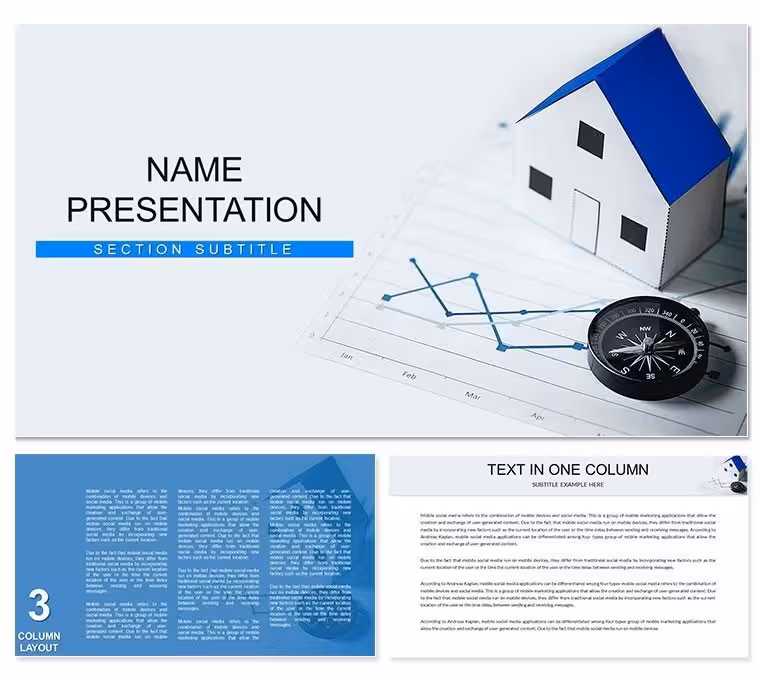 House apartment for Rent Keynote Themes