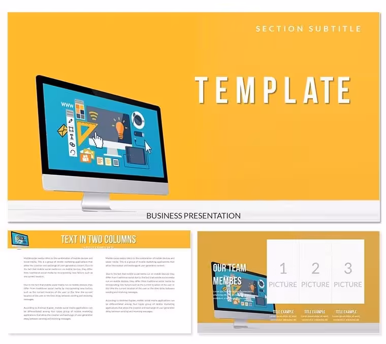 Creative design - Design Studio Keynote templates
