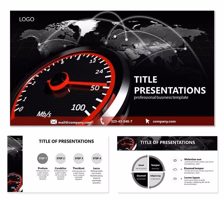 Internet Speed Keynote templates