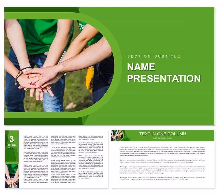 Commonwealth of Nations Keynote Template for Professional Presentations