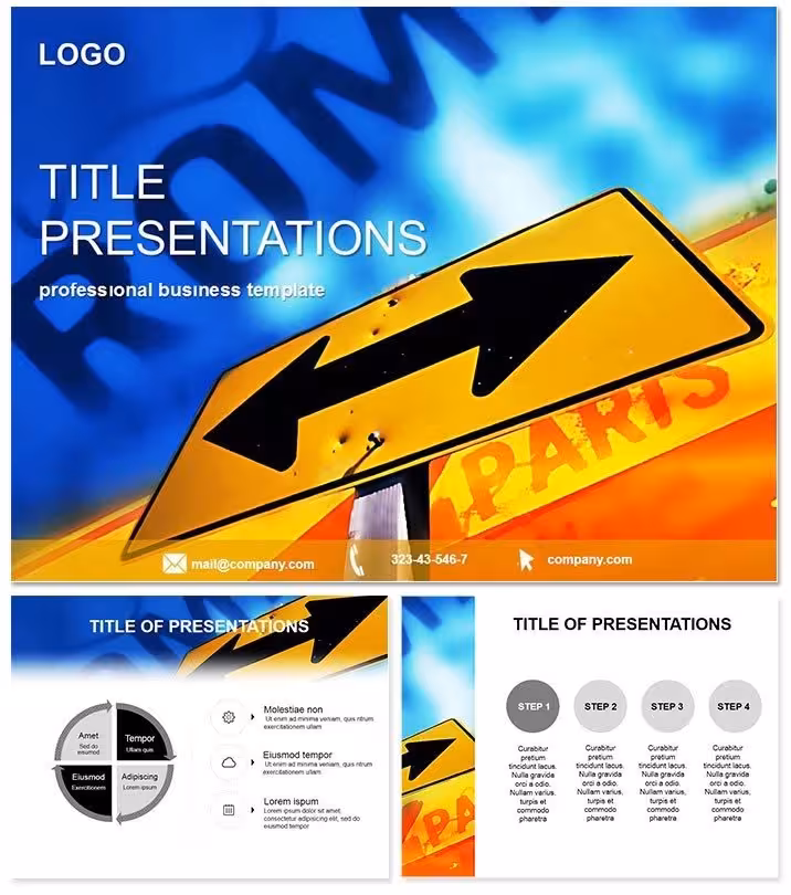Enchant with City Tours PowerPoint Design