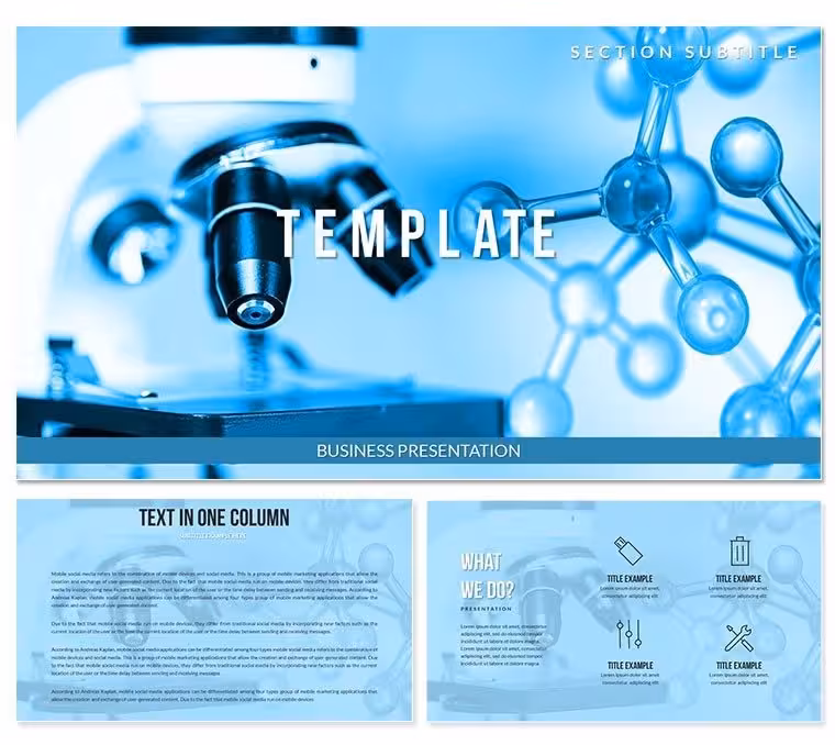Engineering Science Keynote Template - Fully Editable