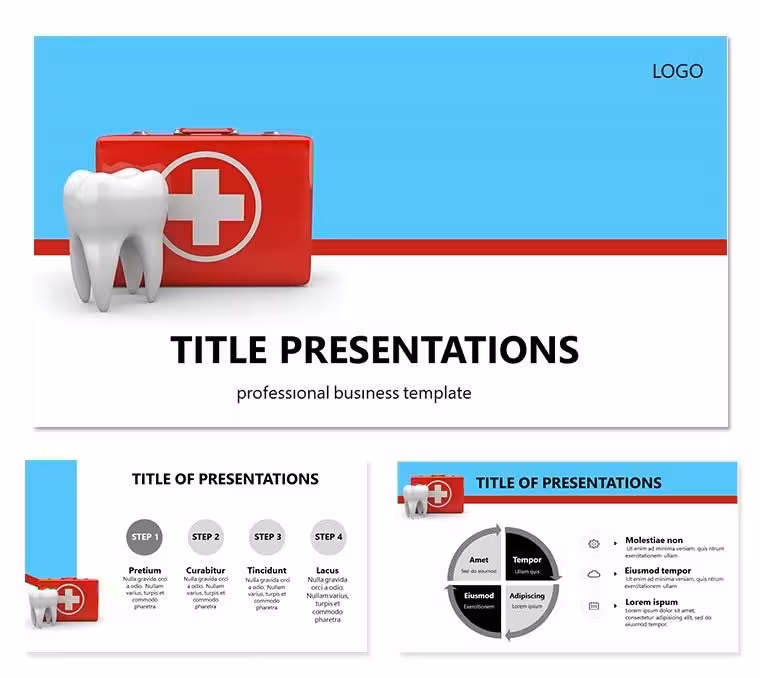 Dental Center Keynote templates