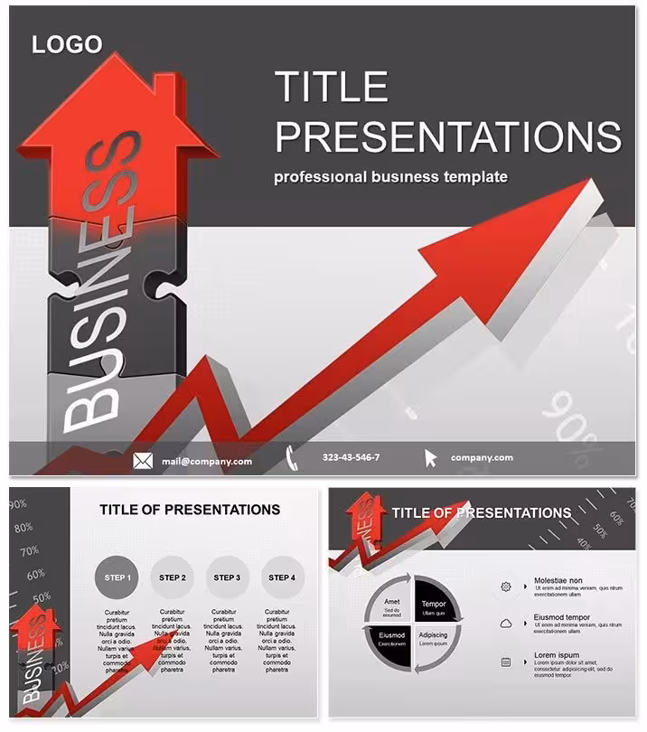 Business Growth Strategies Keynote: Scale with Strategic Slides