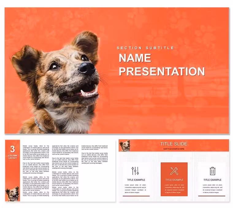 Complete Guide to Caring for Dogs Keynote Template