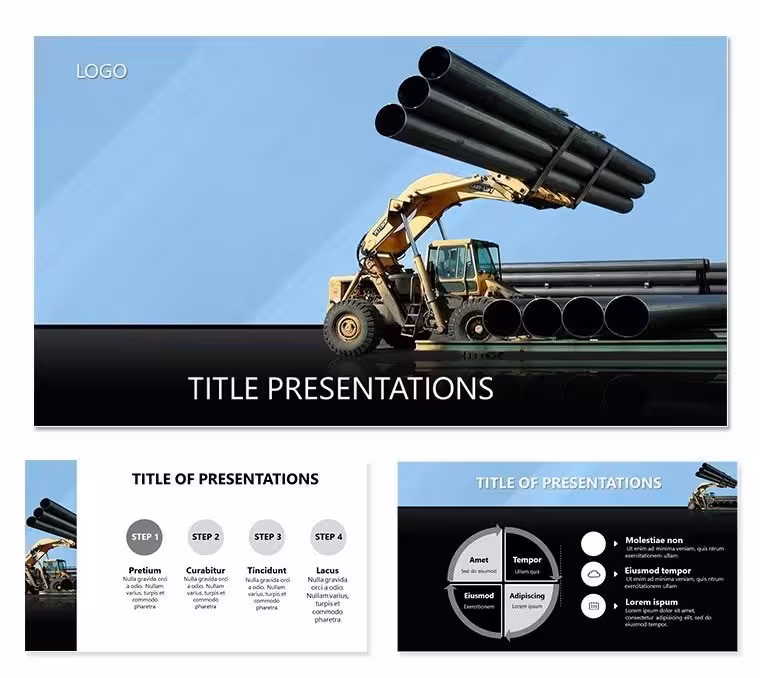 Tubing Keynote Template for Presentation