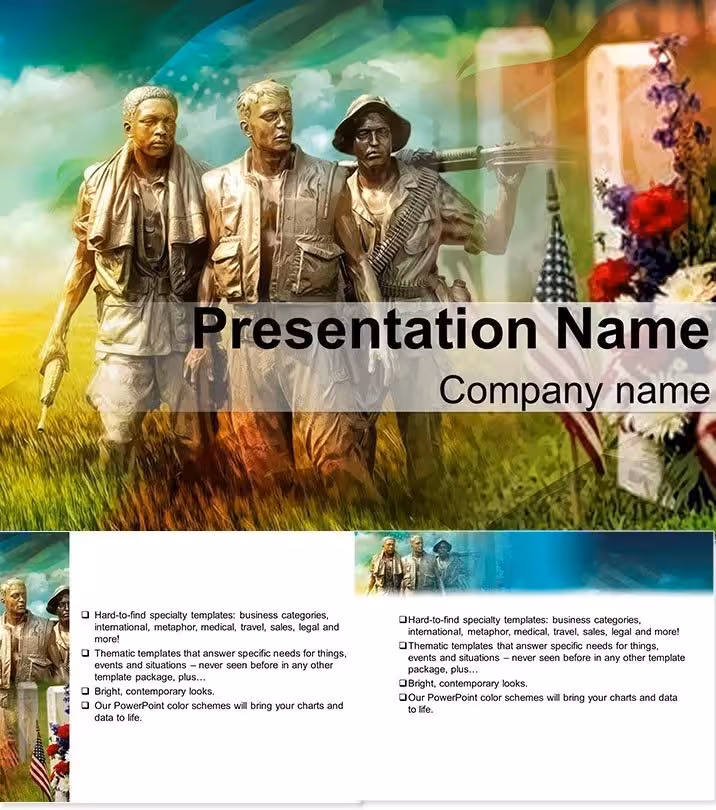 Memorial Day Keynote Design Theme Template
