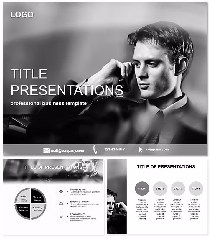 Business Assistance PowerPoint Template: Streamline Strategy
