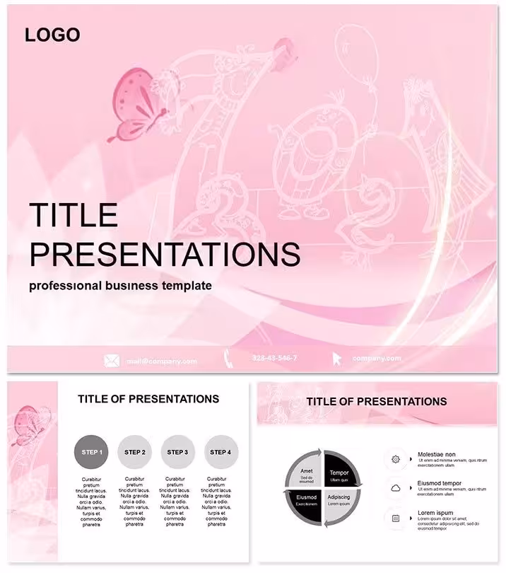 Math Numbers Keynote Template