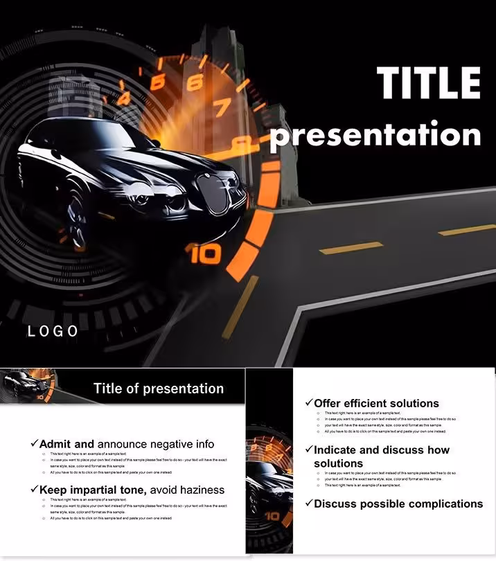 Professional Car Dealer PowerPoint Template