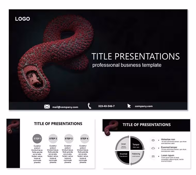 Ebola Virus Structure Keynote Template: Visualize Viral Realities