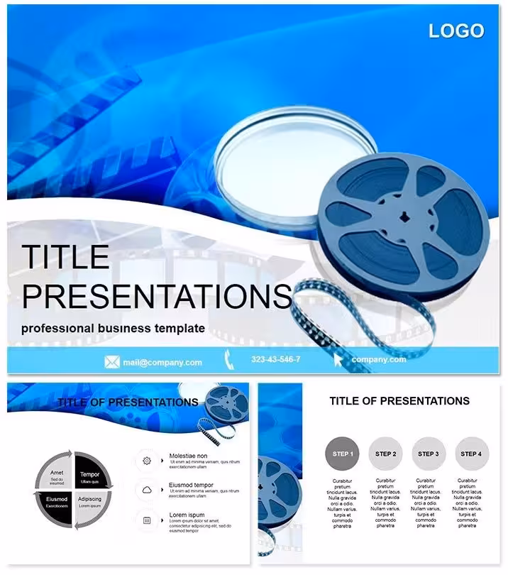 Movies PowerPoint Template: Reel in Your Audience