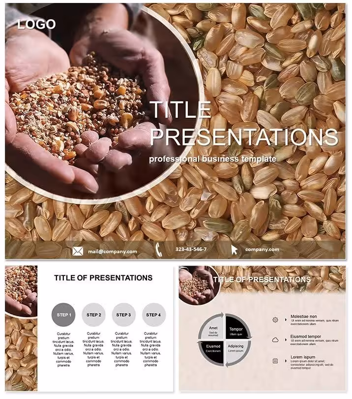Grain Harvest Agriculture Keynote Template