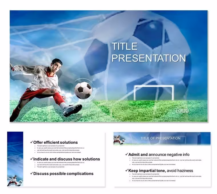 Football Keynote Template: Score Winning Presentations