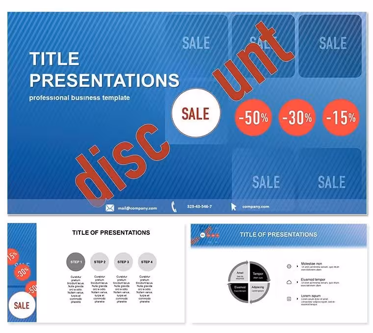 Discounts Keynote Template