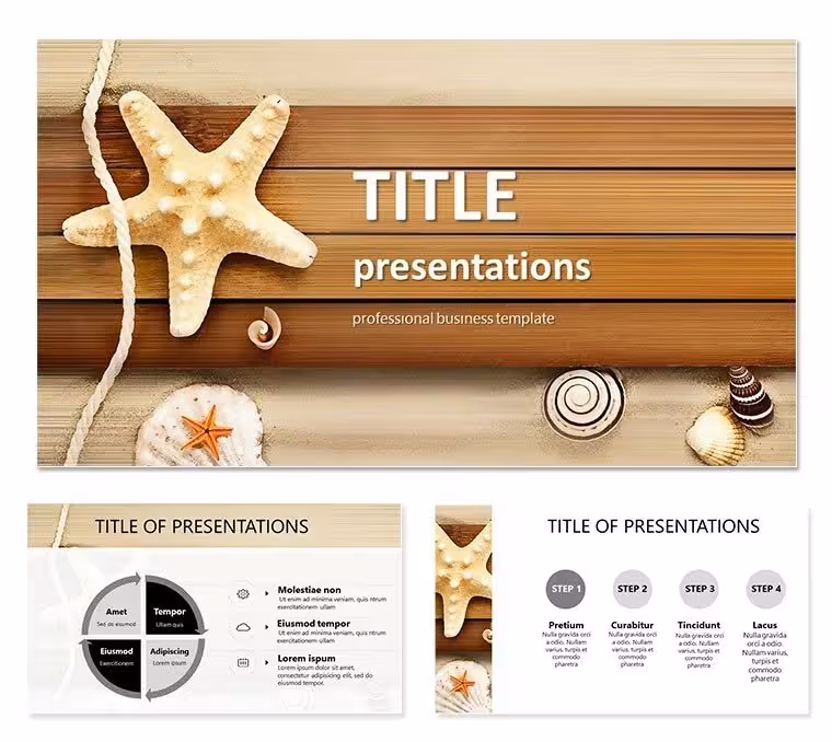 Travel Journey PowerPoint Template: Infographics for Wanderlust Narratives