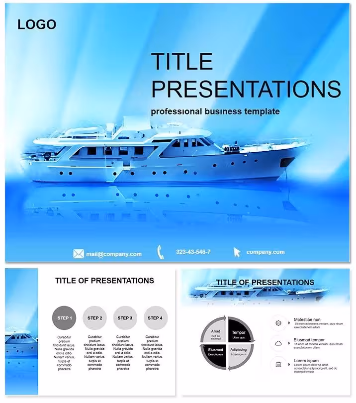 Cruise Ships Keynote Template