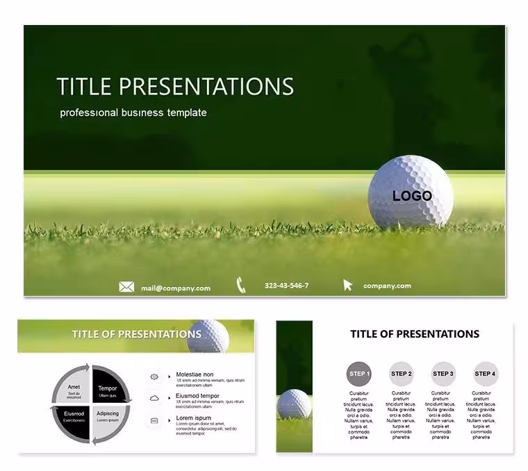 Golf Show PowerPoint Templates: Fairway to Frontline Impact