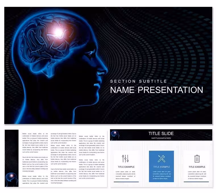 Brain Center for Memory and Emotion Keynote Template