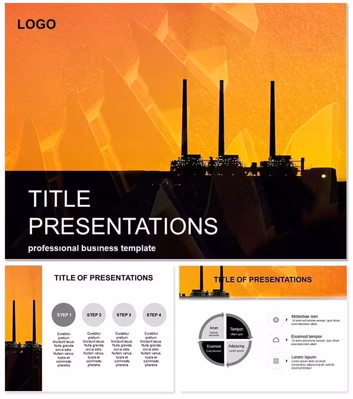 Industrial Factory Keynote Template Essentials
