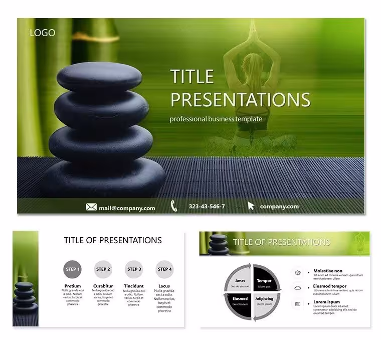 Yoga Center Keynote Template Presentation