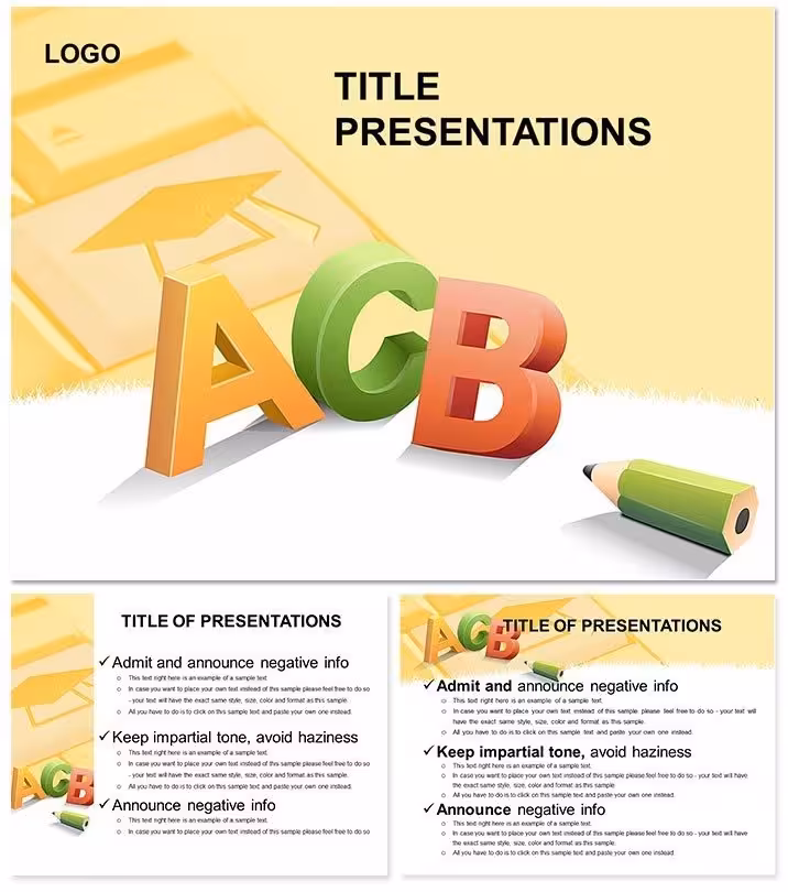 School Lessons Keynote Themes Template