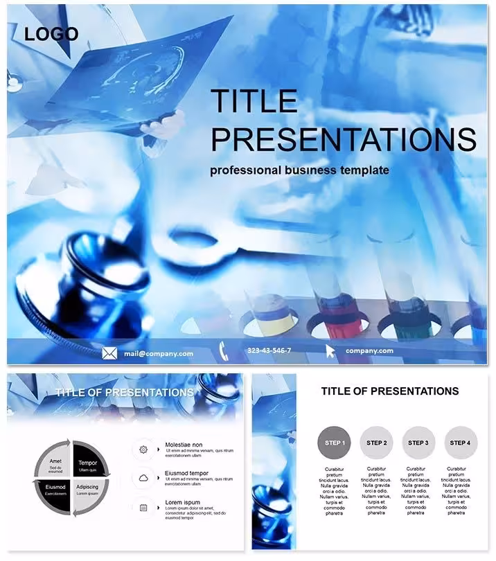 Medical Tests Diagnostic PowerPoint Set