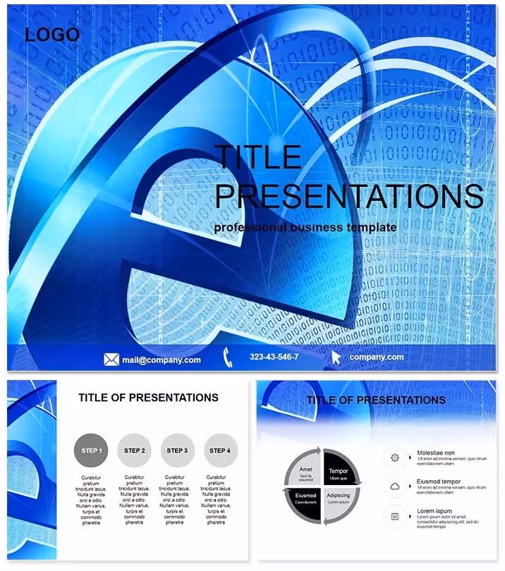 Internet Keynote Presentation Template