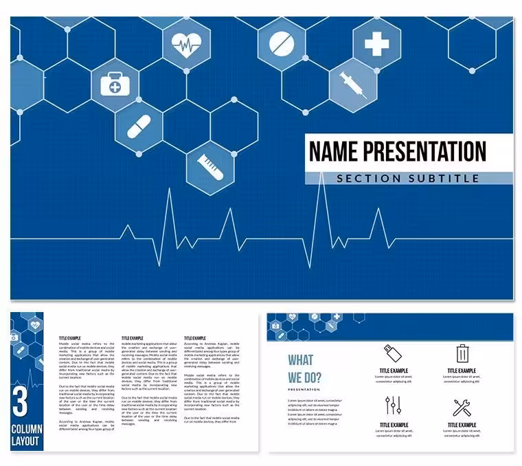 Abstract Background Medicine Keynote template