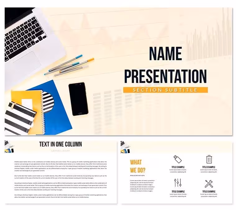 Google Analytics Keynote Template: Download Presentation