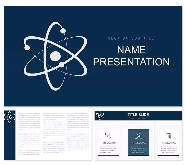 Nuclear Energy Physics Keynote Template: Powering Scientific Discovery