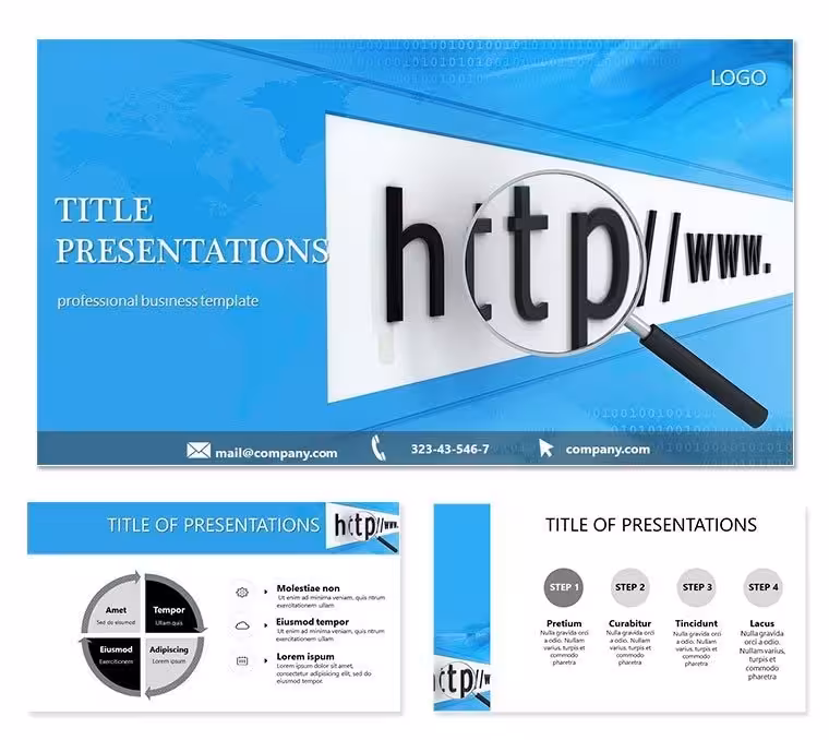 Professional Web-design PowerPoint templates