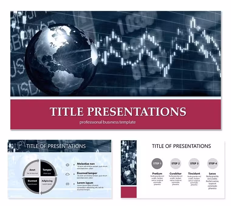 Global Connections: Dynamic International Business PowerPoint Template