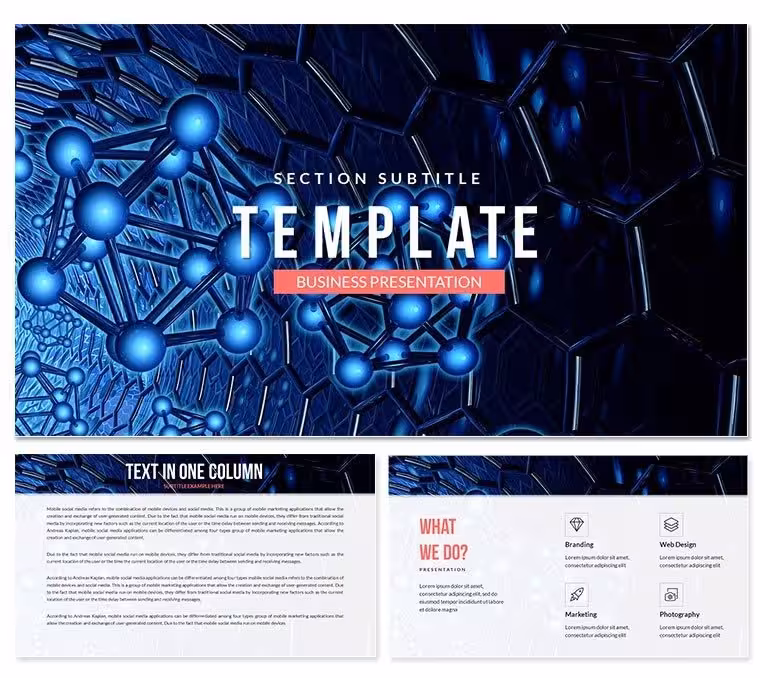 Molecules Chemistry Keynote Template: Presentation