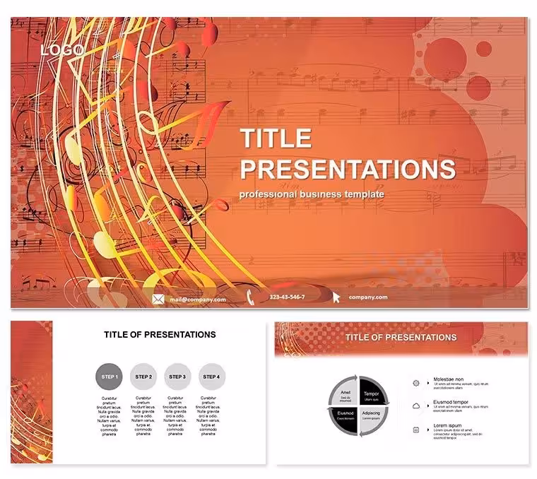 Musical Melody Keynote Template: Harmonize Your Story