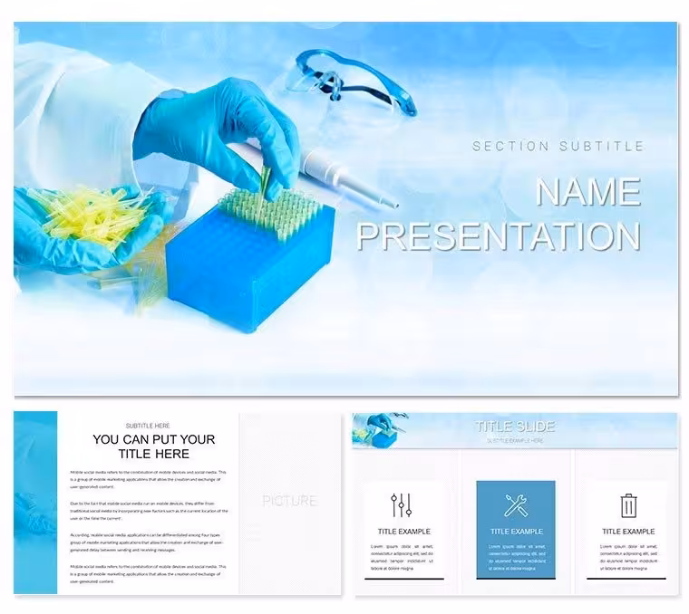 Laboratory Microbiology Keynote Template: Precision in Every Slide