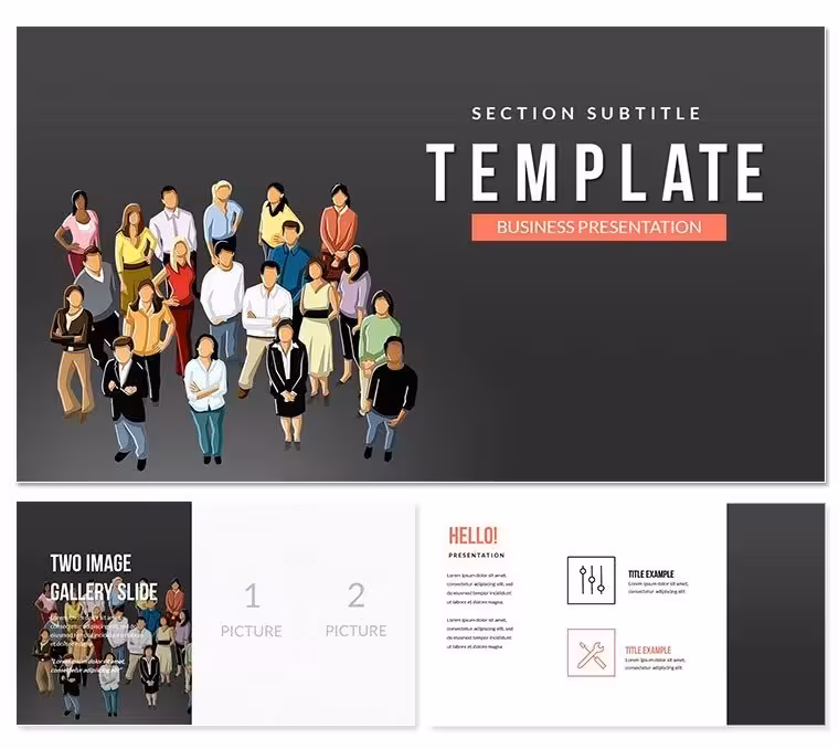 Social Networking Keynote Themes Presentation
