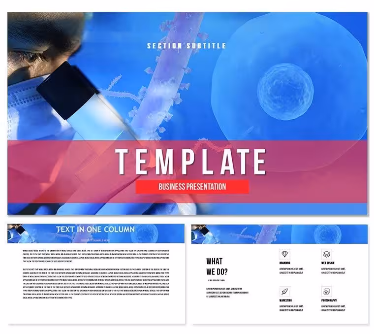 MICROBIOLOGY Keynote template