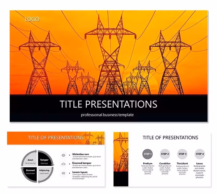 Fundamentals of Electricity PowerPoint Template: Presentation