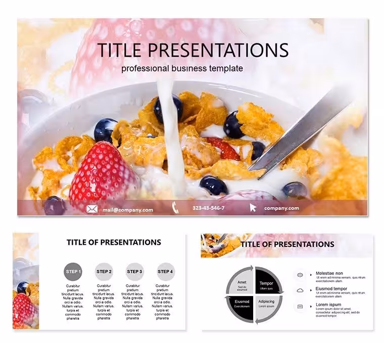 Flakes Keynote Template: Flake into Flavorful Presentations